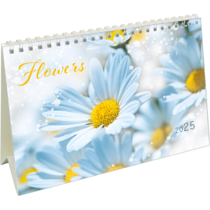 Calendrier de bureau Flowers 2025