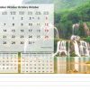 Calendrier de bureau Beautiful Nature 2025 – Octobre