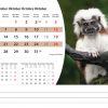 Calendrier de bureau Wildlife 2025 – Octobre