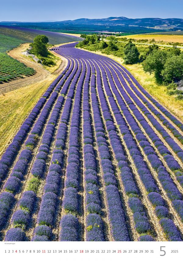 Calendrier Provence 2025 - Mai