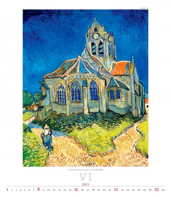 Calendrier Art Impressionism 2025 - Juin