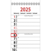 Strookkalender XL 2025 – Détail